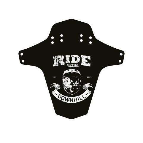 Aparatoare Reverse Ride Fucking Downhill negru/alb