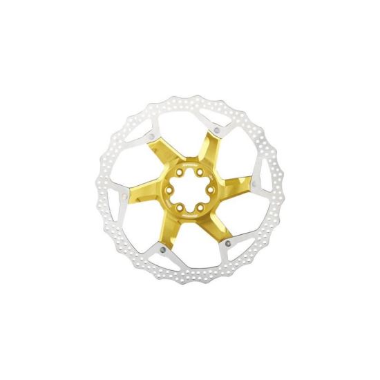 Disc frana Reverse Discrotor 203mm aluminiu/otel auriu