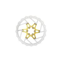 Disc frana Reverse Discrotor 180mm aluminiu/otel auriu