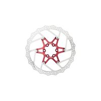 Disc frana Reverse Discrotor 180mm aluminiu/otel rosu