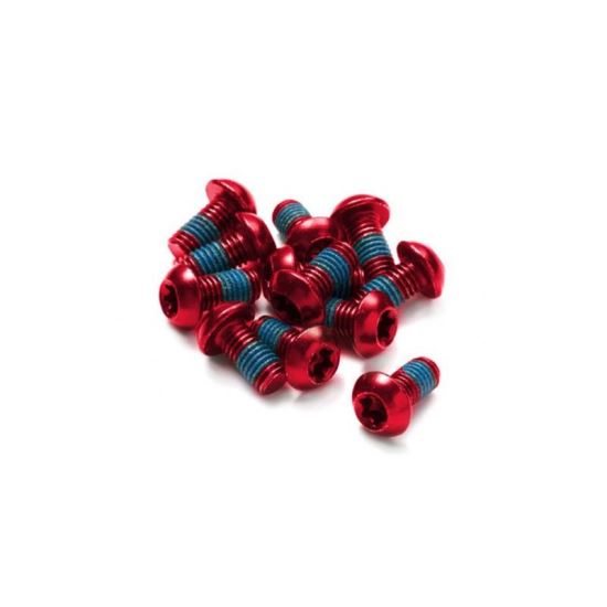 Set 12 suruburi disc otel Reverse rosii