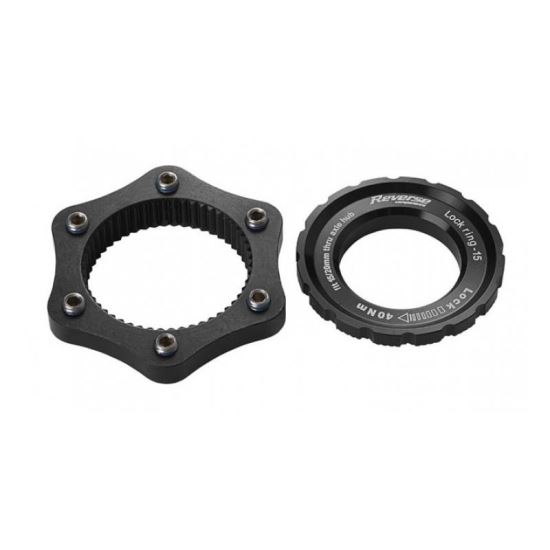 Adaptor centerlock Reverse negru