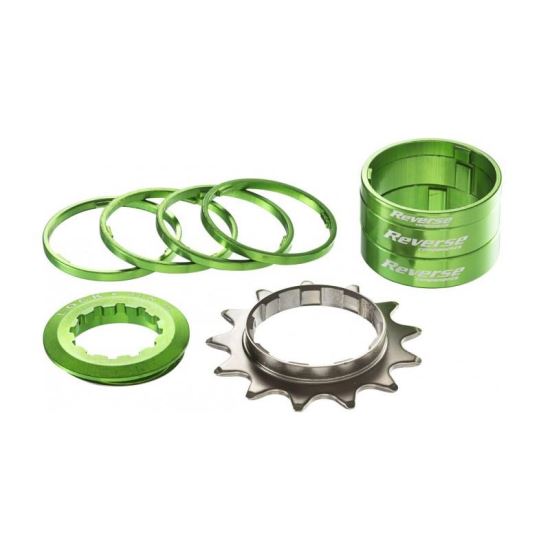 Kit single speed Reverse 13T verde
