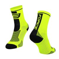 Sosete Force Long fluo/negru 