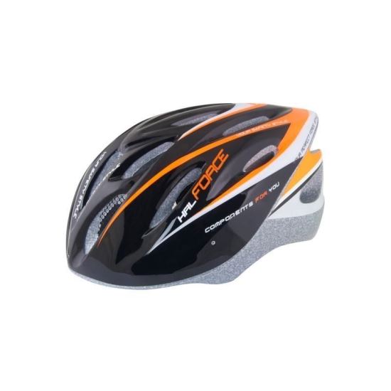 Casca Force Hal negru/portocaliu/alb L-XL