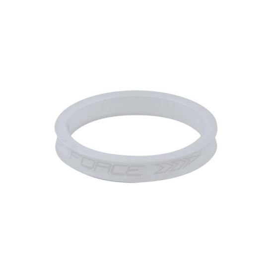 Distantier furca Force 1.1/8 5 mm al. alb