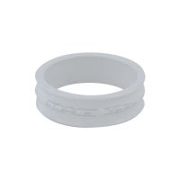 Distantier furca Force 1.1/8 10mm alb