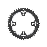 Placa Angrenaj Force 44 dinti aluminiu neagra