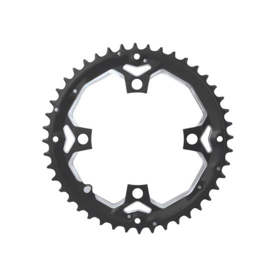 Placa Angrenaj Force 44 dinti aluminiu neagra