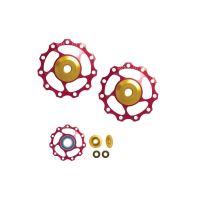 Rotite schimbator Force Al 11T rosii, rulmenti ceramici