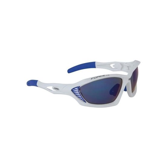 Ochelari sport Force Max alb/albastru