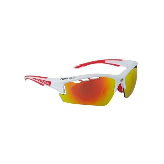 Ochelari Force Ride Pro cu suport lentile rosu/alb