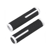 BBB Mansoane BHG-06 DualGrip 125mm negru/alb