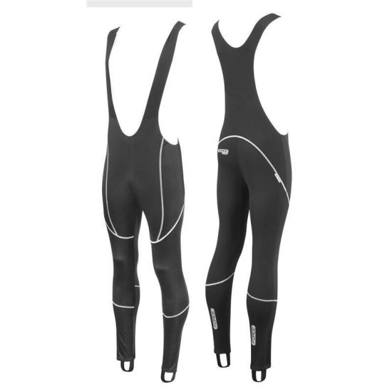 Pantaloni Force Z70 cu bretele fara bazon negri 