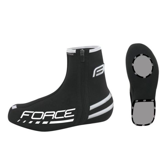 Huse pantofi Force neopren negre 