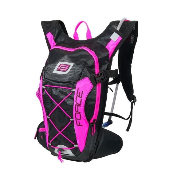 Rucsac Force Aron Pro Plus 10L+2L negru/roz