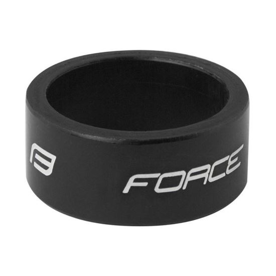 Distantier furca Force 1.1/8 15 mm al. negru