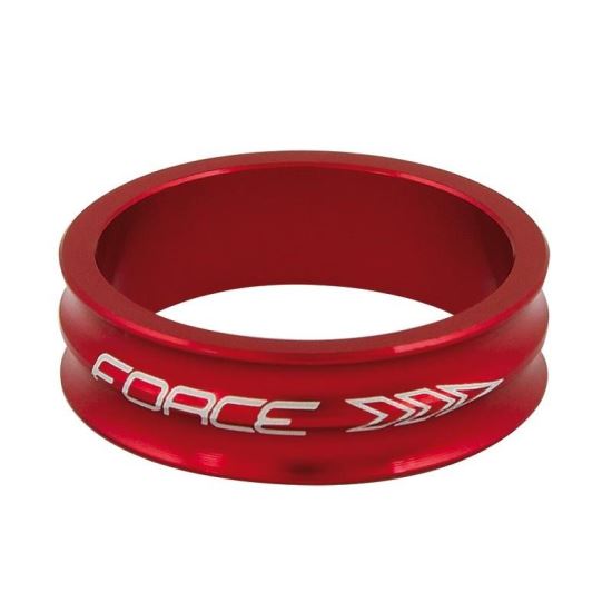 Distantier furca Force 1.1/8 10mm rosu