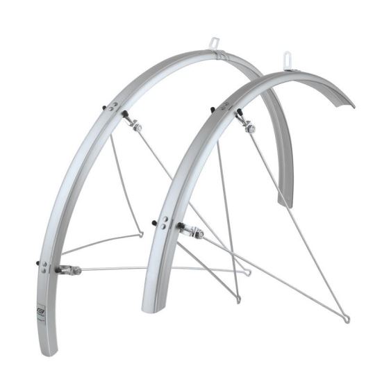 Set aparatori Force Aluflex road 28 argintii