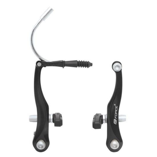 Set frane v-brake fata+spate Force V aluminiu neagra