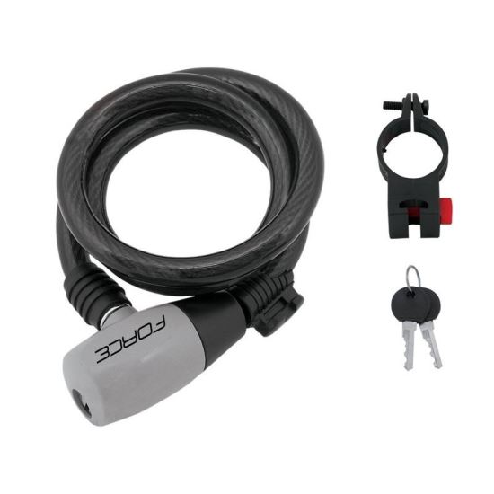 Lacat Force Ron 185 cm/ 8 mm negru