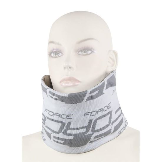 Bandana Force multifunctionala pentru iarna alb/gri