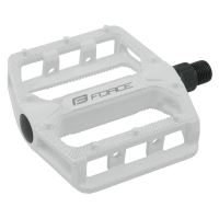 Pedale BMX Force Hot aluminiu albe
