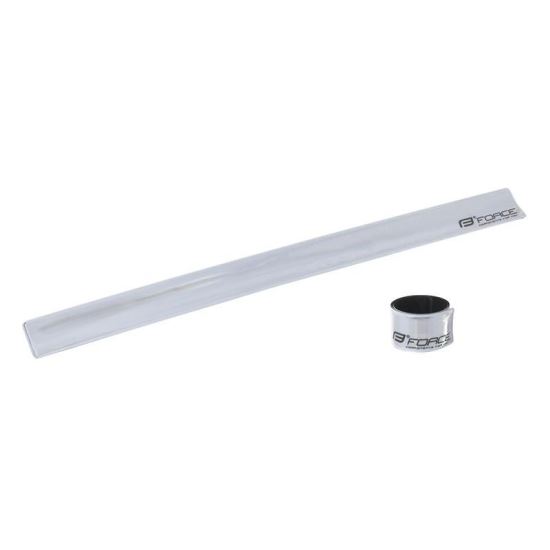 Banda reflctorizanta retractibila Force 38 cm argintie