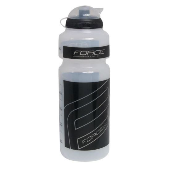 Bidon Force F 0.75l transparent/negru