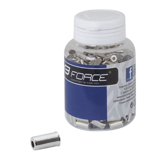 Capete camasa frana Force 5 mm otel argintii