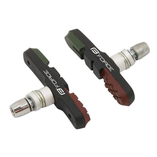 Saboti frana Force 70mm verde/maro/negru