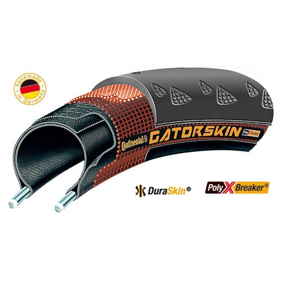 Anvelopa pliabila Continental Gatorskin 23-622 (700x23C) negru