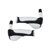 Mansoane BBB BHG-48M FixSet gel/anatomic albe cu coarne M 65 mm