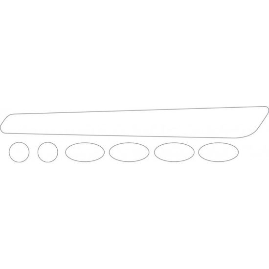  Protectie cadru BBP-5001 BikeSkin Transparent