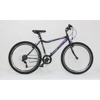 Bicicleta ULTRA Gravita 26" negru/mov/verde 420mm