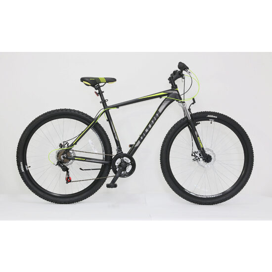 Bicicleta ULTRA Nitro 29" negru/gri/galben 440mm