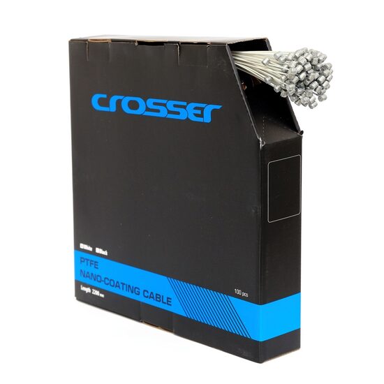 Cablu frana Nano CROSSER 7*7*1.5mm 2200mm Alb