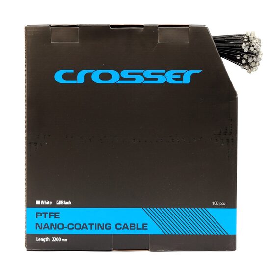 Cablu frana Nano CROSSER 7*7*1.5mm 2200mm Negru