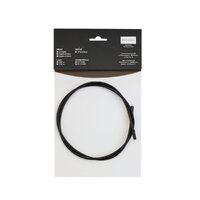 Camasa cablu schimbator CROSSER Sp 5mm - 1000mm - Negru