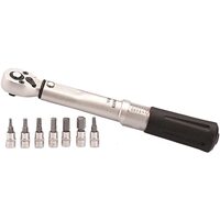 Cheie de cuplu CONTEC 1/4" cu biti de 3/4/5/6/8/10