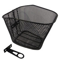 Cos bicicleta CROSSER negru + suport