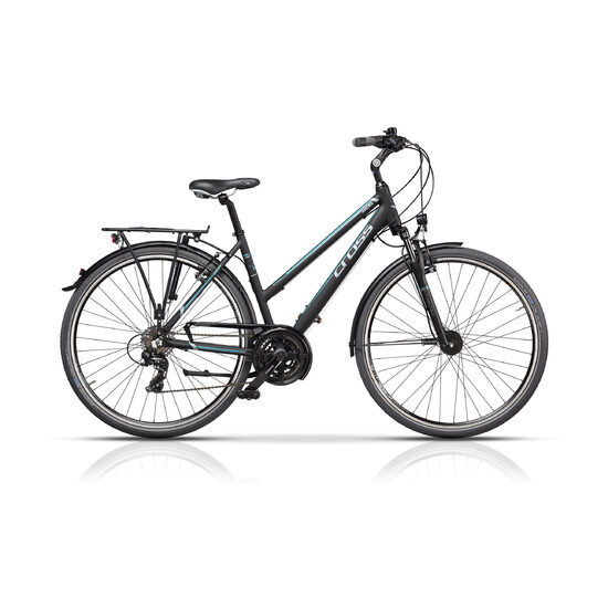 Bicicleta CROSS Arena Lady Trekking 28" Negru/Albastru 