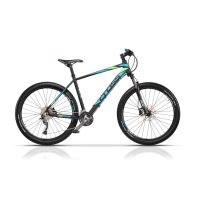 Bicicleta CROSS Fusion Man 29" Negru/Albastru/Verde 420mm