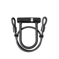 Incuietoare U AXA Newton UL MINI 140/16 + cablu 100*10mm negru