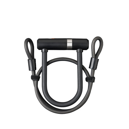 Incuietoare U AXA Newton UL MINI 140/16 + cablu 100*10mm negru