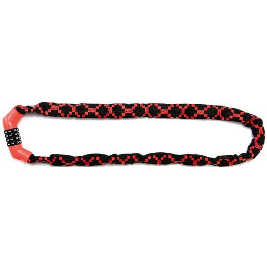 Incuietoare lant CONTEC Neoloc 5mm*100cm - cifru Rosu