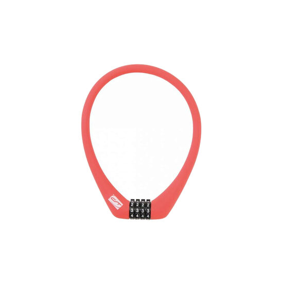 Incuietoare cablu CONTEC Neoloc 12mm*55cm - cifru Rosu