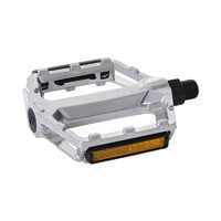 Pedale CONTEC Retro Mtb/Urban - aluminu pe bile 387g - argintiu