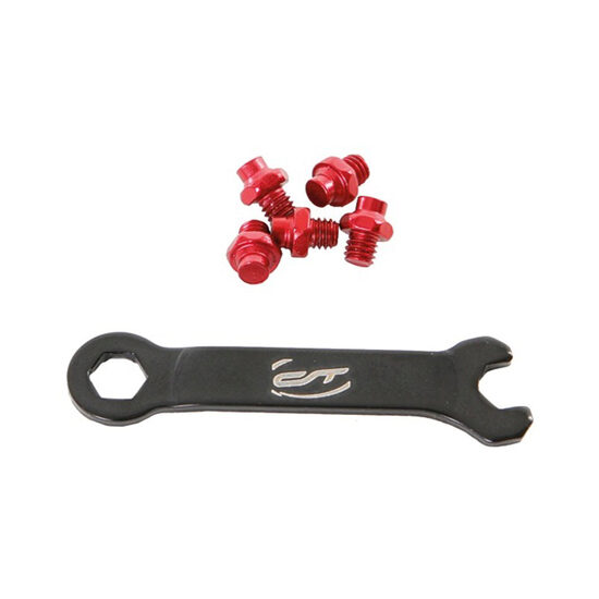 Pini pedale CONTEC - rosu 20buc