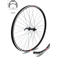 Roata CROSSER X2 27.5" Spate QR Negru
